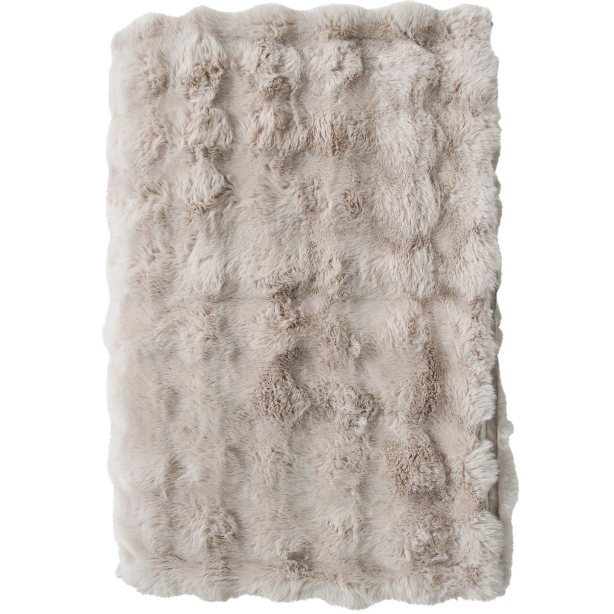 Blanket Lux Faux Fur Fawn 150x200 luxury faux fur by LaVida Trading