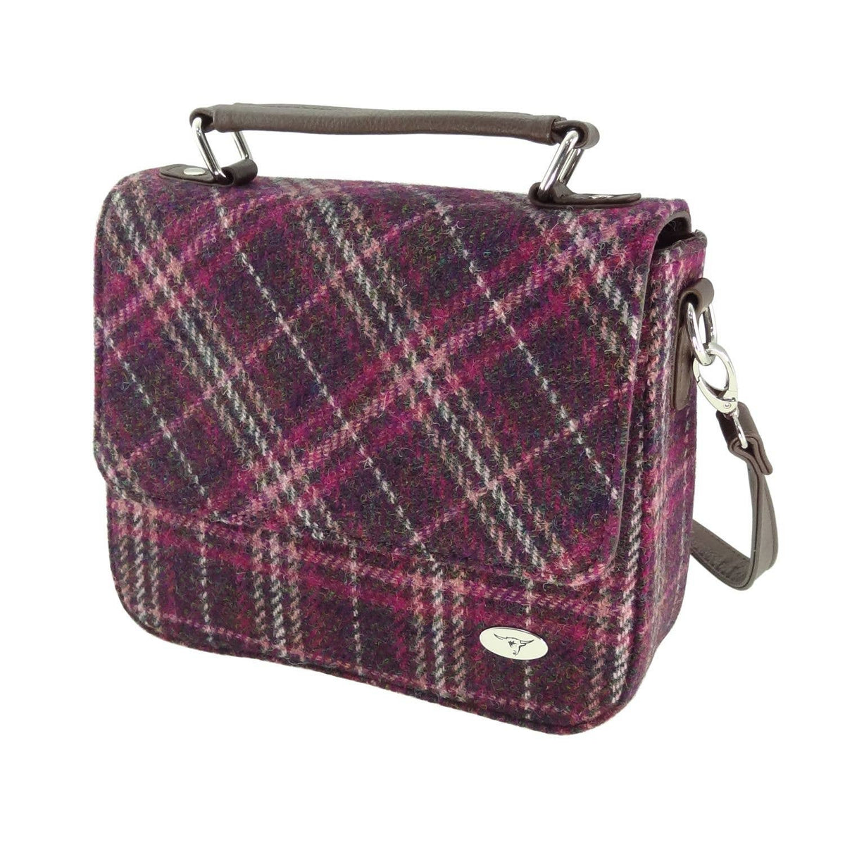 LB1214 Harris Tweed 'Thurso' Square Bag