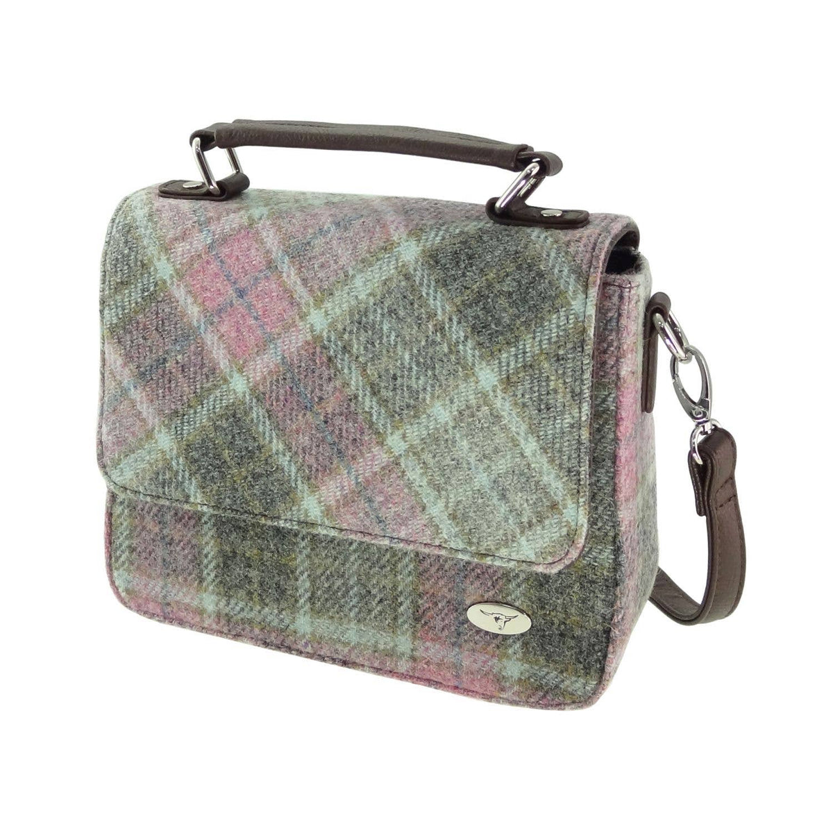 LB1214 Harris Tweed 'Thurso' Square Bag
