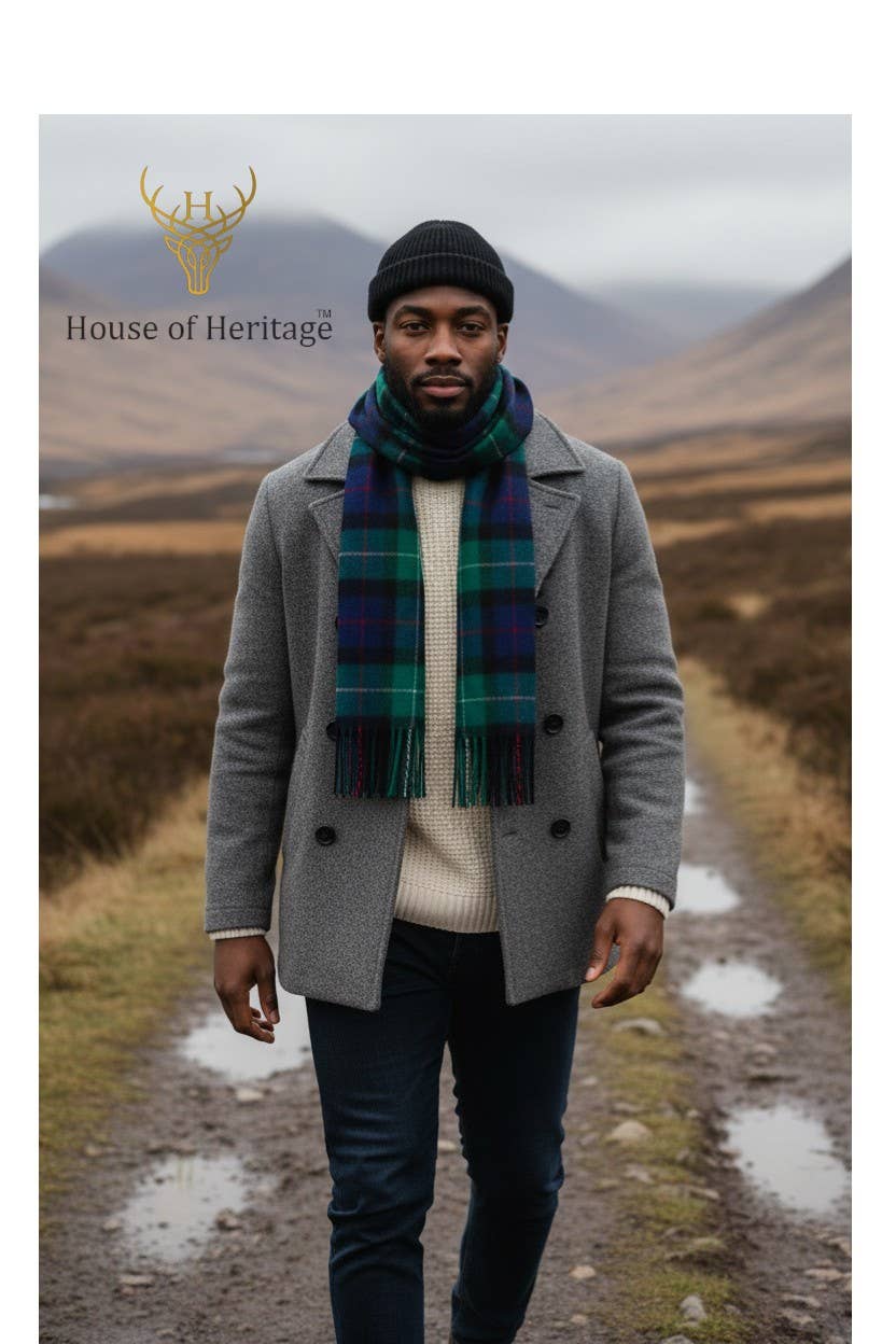 MacKenzie Clan Tartan - 100% Lambswool Scarf