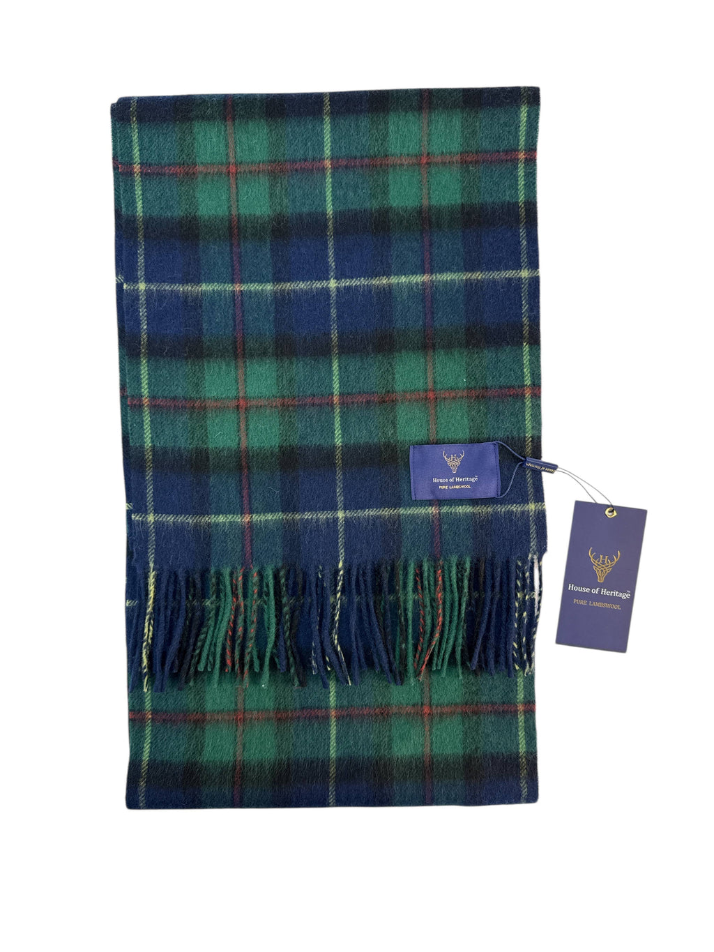 Farquharson Clan Tartan - 100% Lambswool Scarf