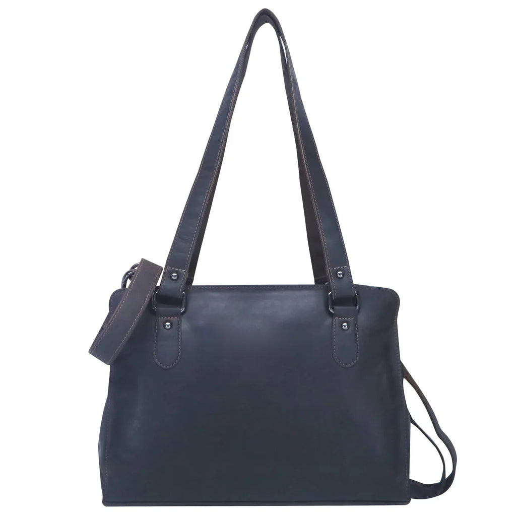 Cenzoni Ladies Shoulder Bag GW19186 Blk
