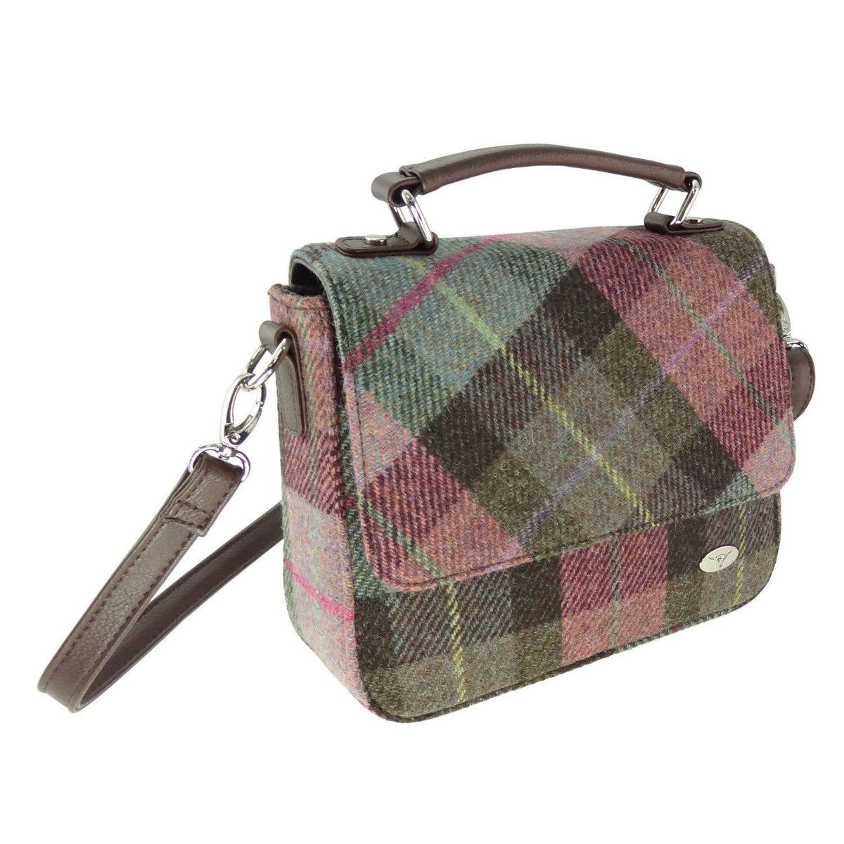 LB1214 Harris Tweed 'Thurso' Square Bag