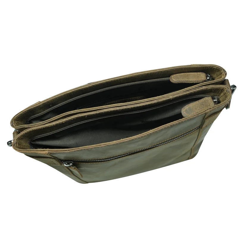 Cenzoni Crossbody Bag GW25502 KHAKI
