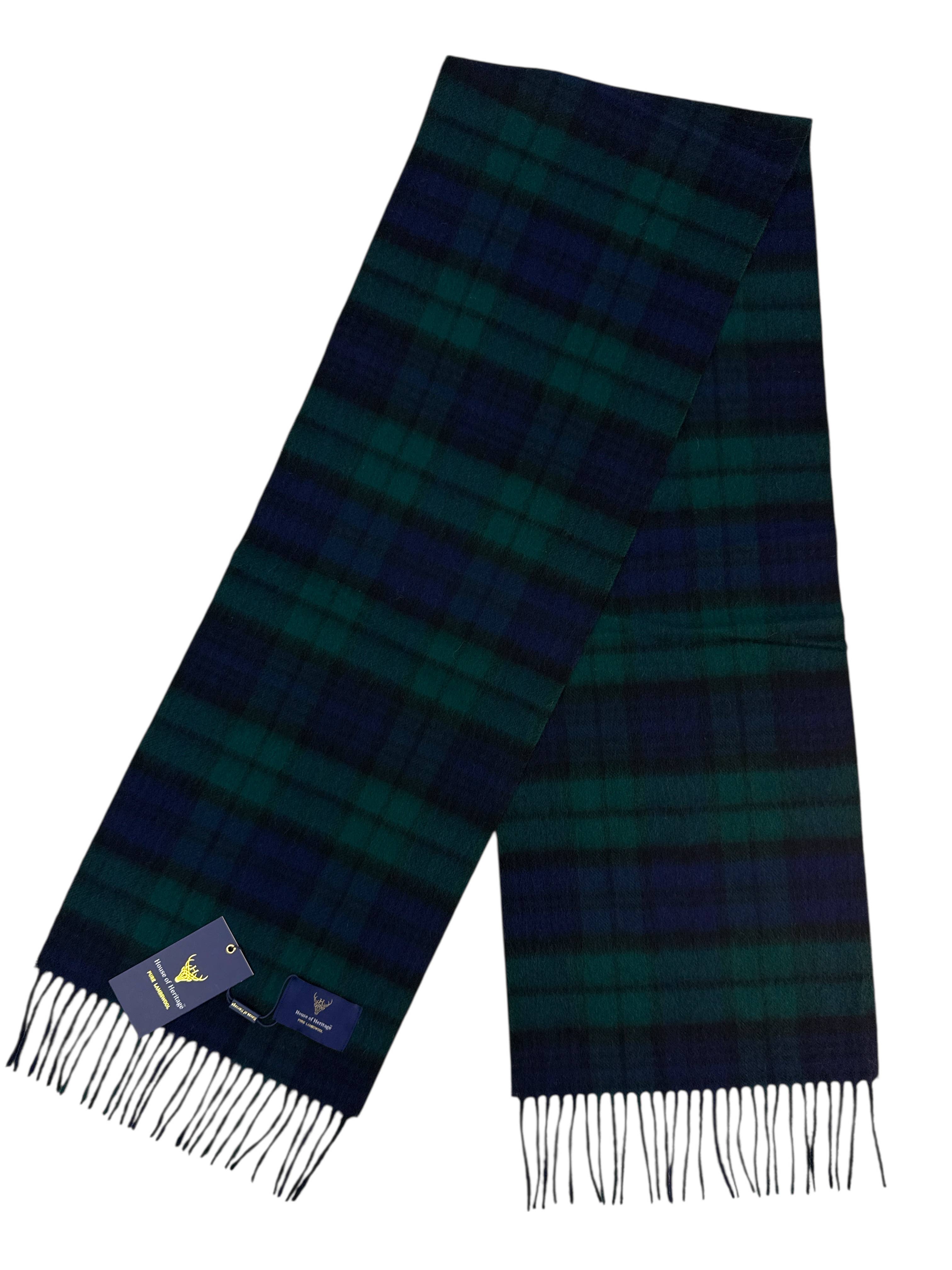 The Black Watch Exploded Tartan - 100% Lambswool Scarf