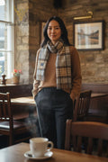 MacKellar Clan Natural Tartan - 100% Lambswool Scarf