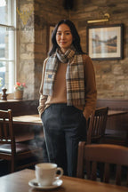 MacKellar Clan Natural Tartan - 100% Lambswool Scarf