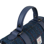The Leather Medium Satchel - Islander Check