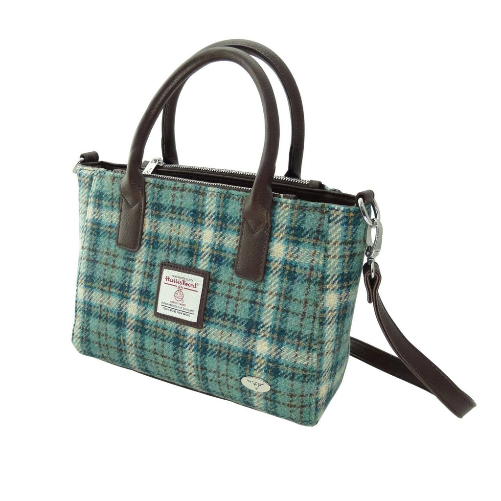 Glen Appin Harris Tweed 'Brora' Small Tote LB1228