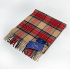 Stewart Clan Antique Dress - 100% Lambswool Scarf