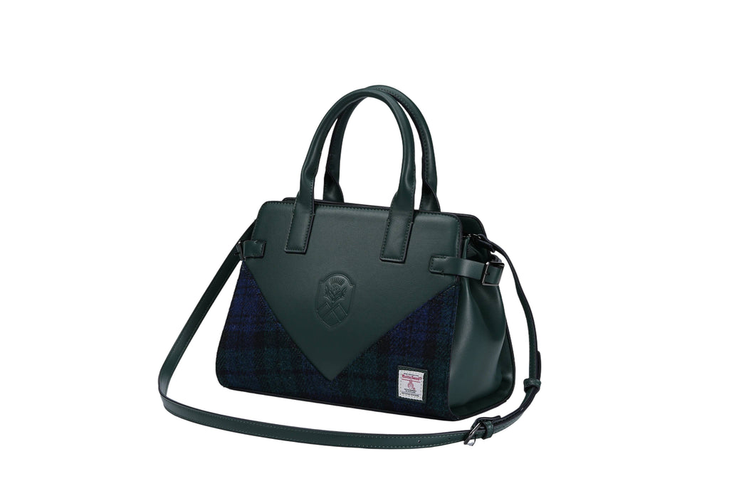 Harris Tweed Medium Satchel Grap Bag