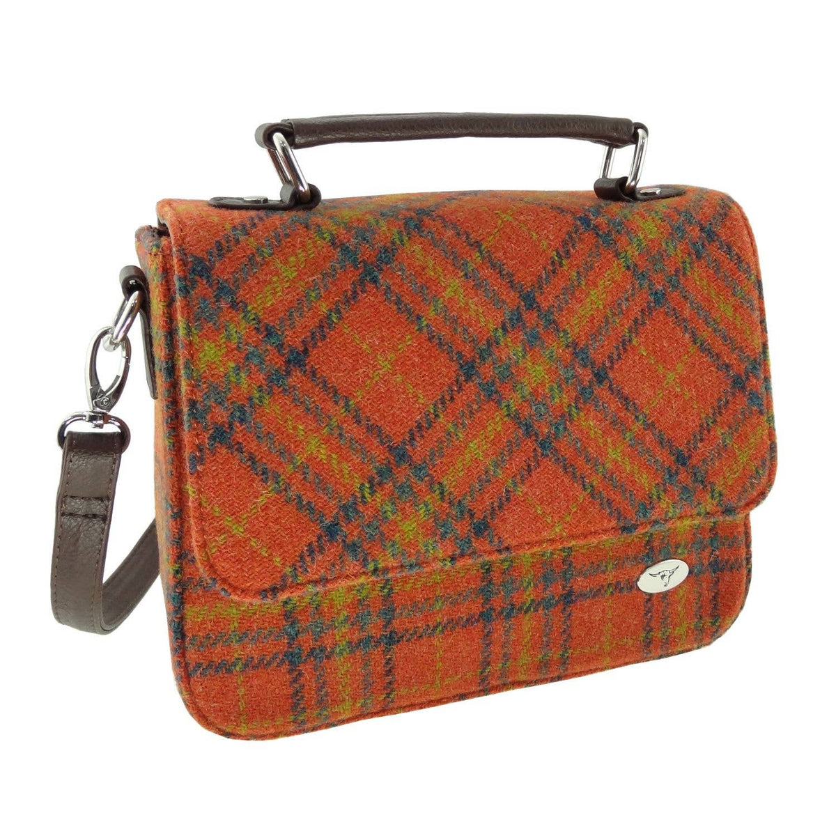 LB1214 Harris Tweed 'Thurso' Square Bag