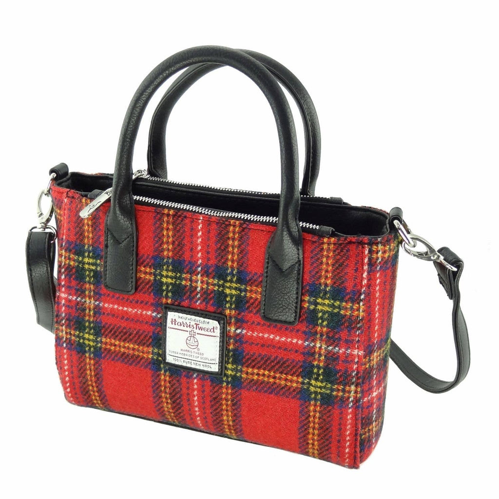 Glen Appin Harris Tweed 'Brora' Small Tote LB1228