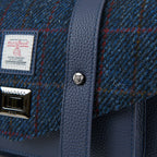 The Leather Medium Satchel - Islander Check