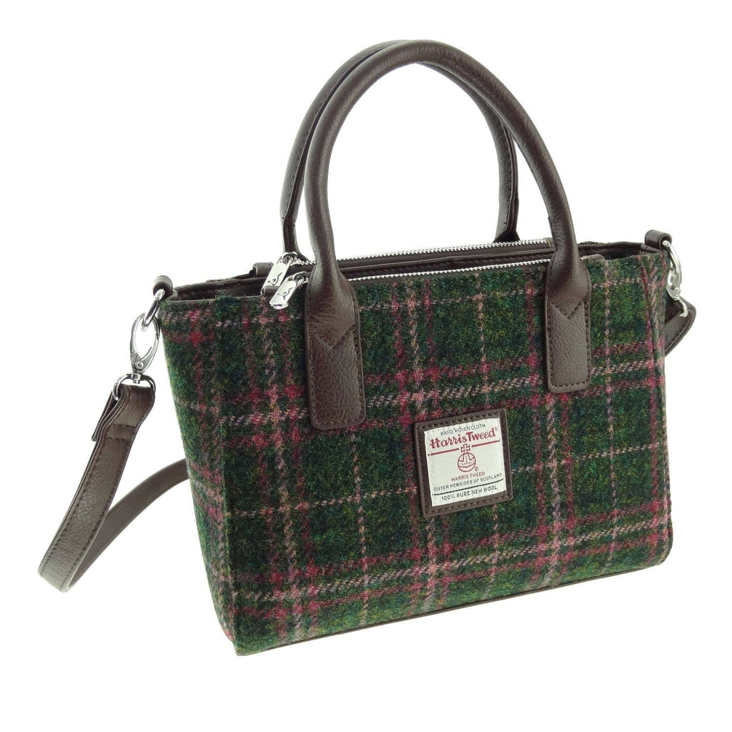 Glen Appin Harris Tweed 'Brora' Small Tote LB1228