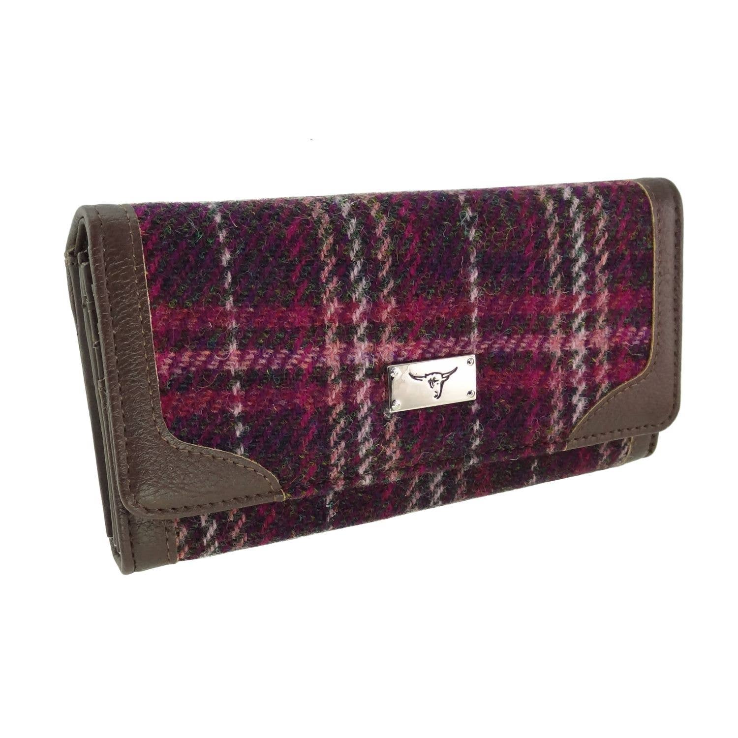 Glen Appin Harris Tweed 'Bute' Long Purse