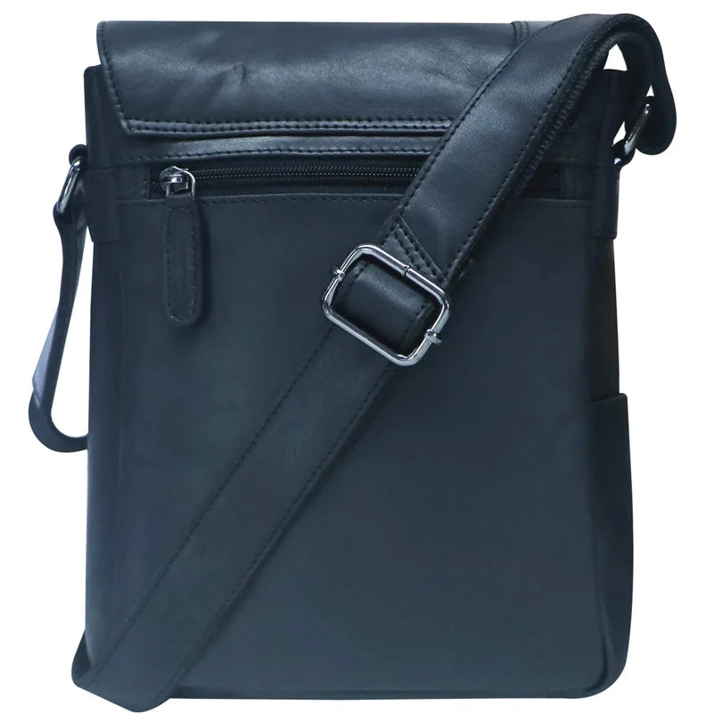 Cenzoni Greenwood Crossbody Leather Black