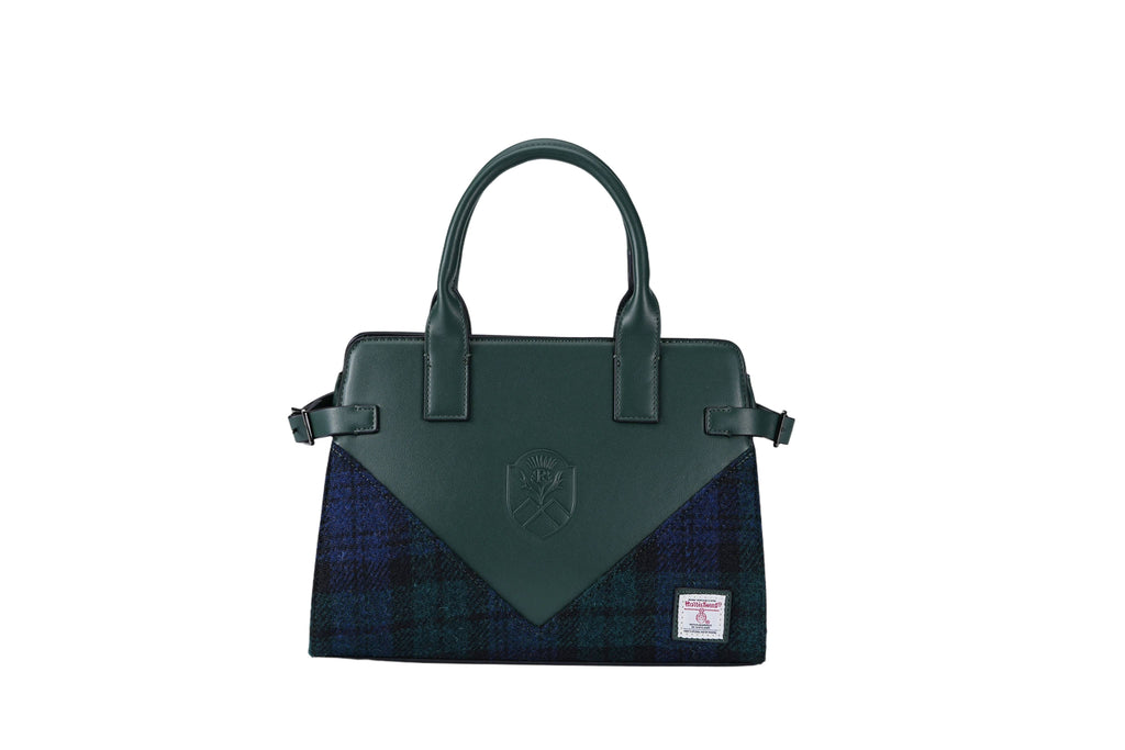 Harris Tweed Medium Satchel Grap Bag