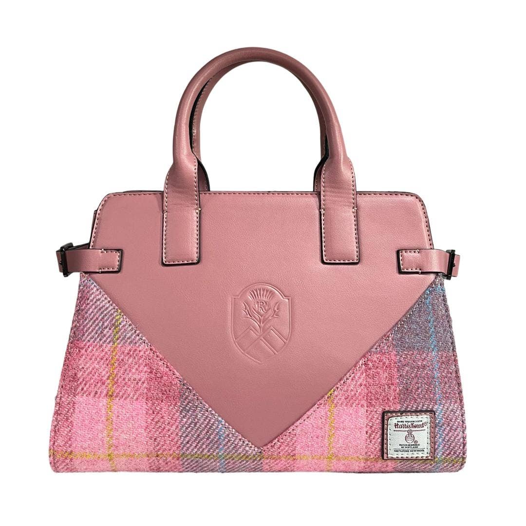 Harris Tweed Medium Satchel Grap Bag