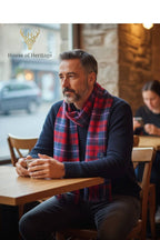 Lindsay Clan Tartan - 100% Lambswool Scarf