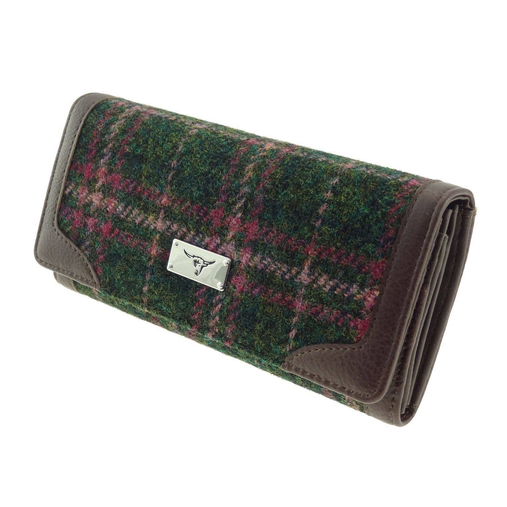 Glen Appin Harris Tweed 'Bute' Long Purse