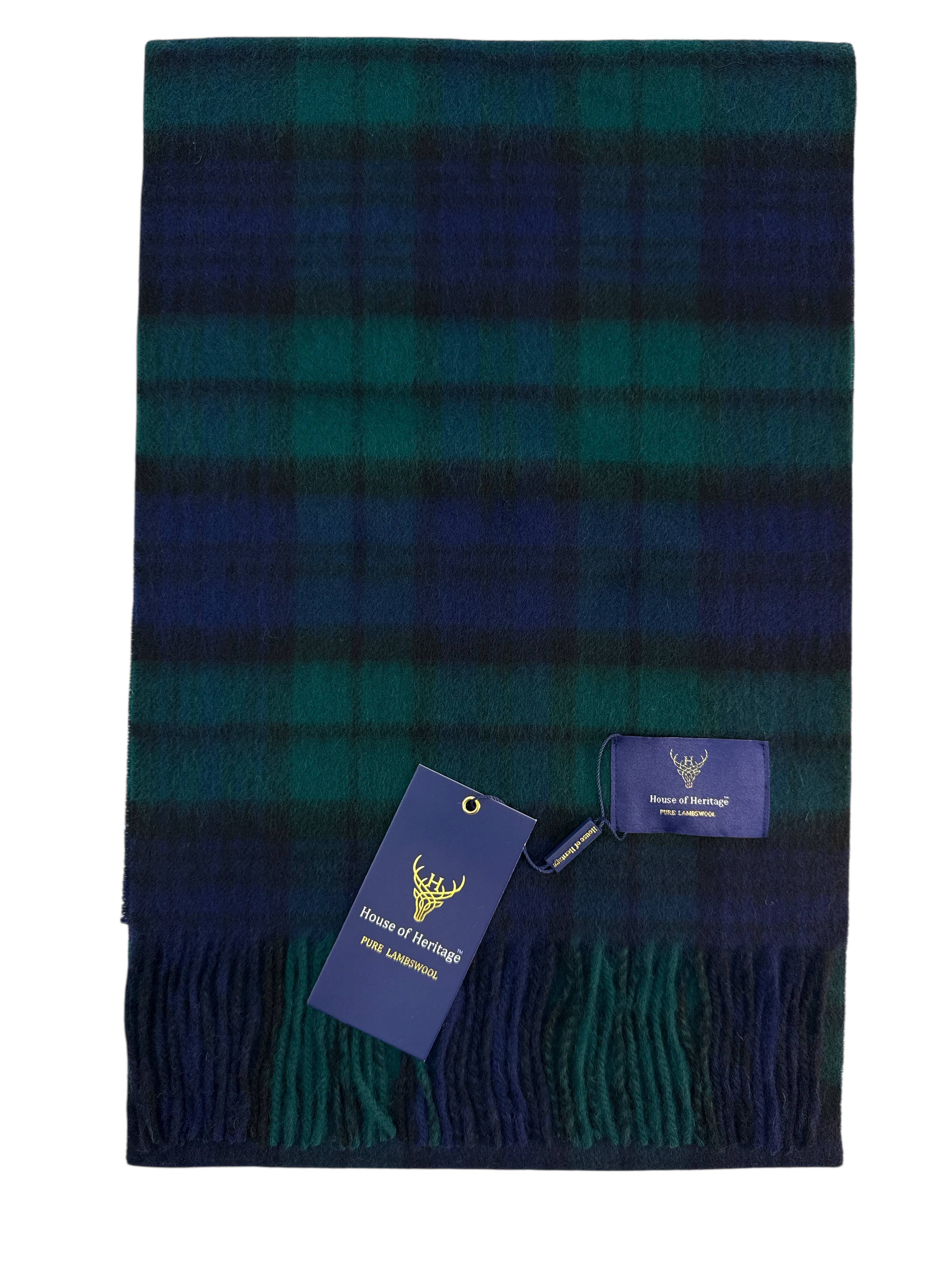 The Black Watch Exploded Tartan - 100% Lambswool Scarf