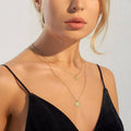 Glozzo Discs layered Necklace