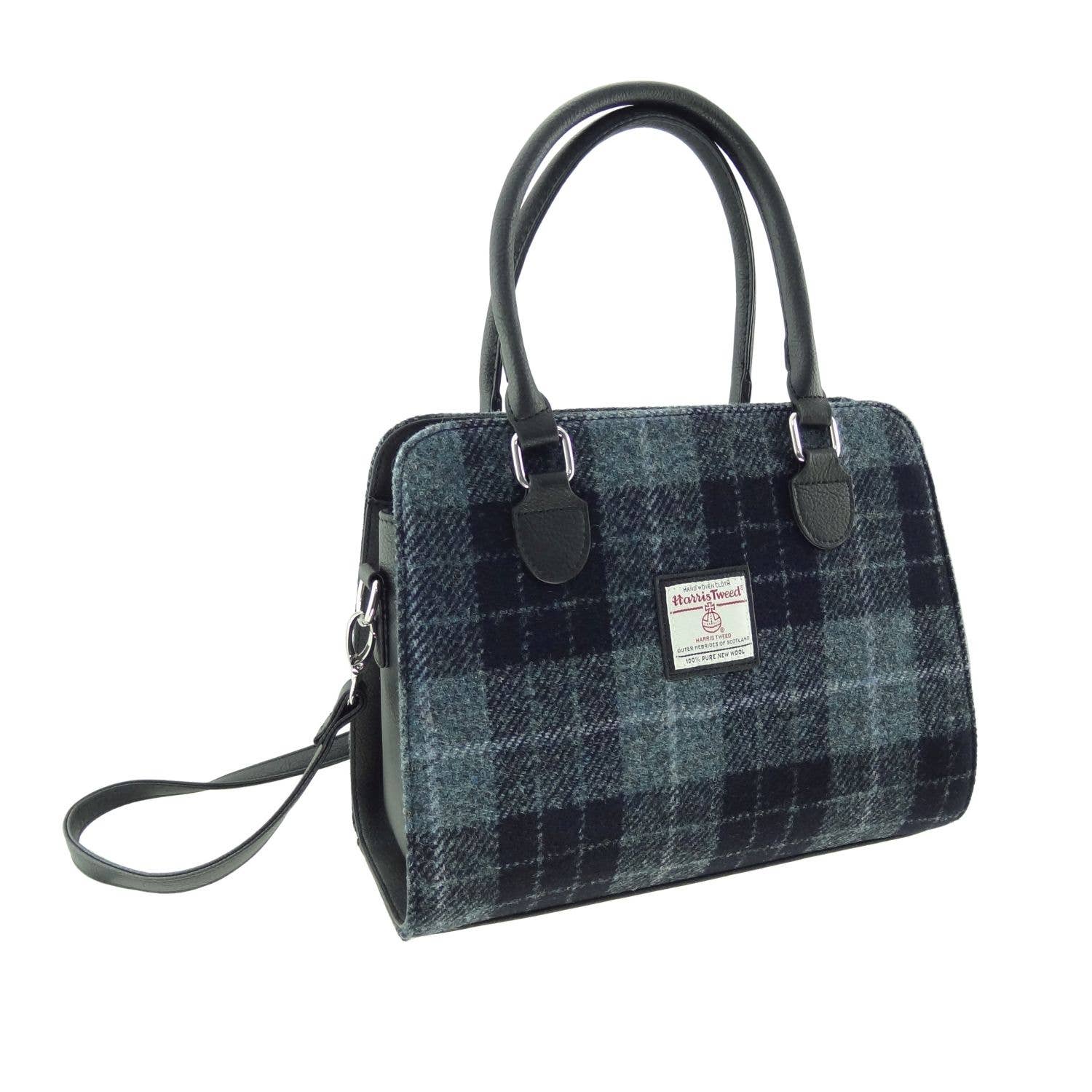 Glen Appin Harris Tweed 'Findhorn' Midi Tote Bag LB1227
