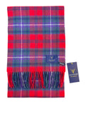 Lindsay Clan Tartan - 100% Lambswool Scarf