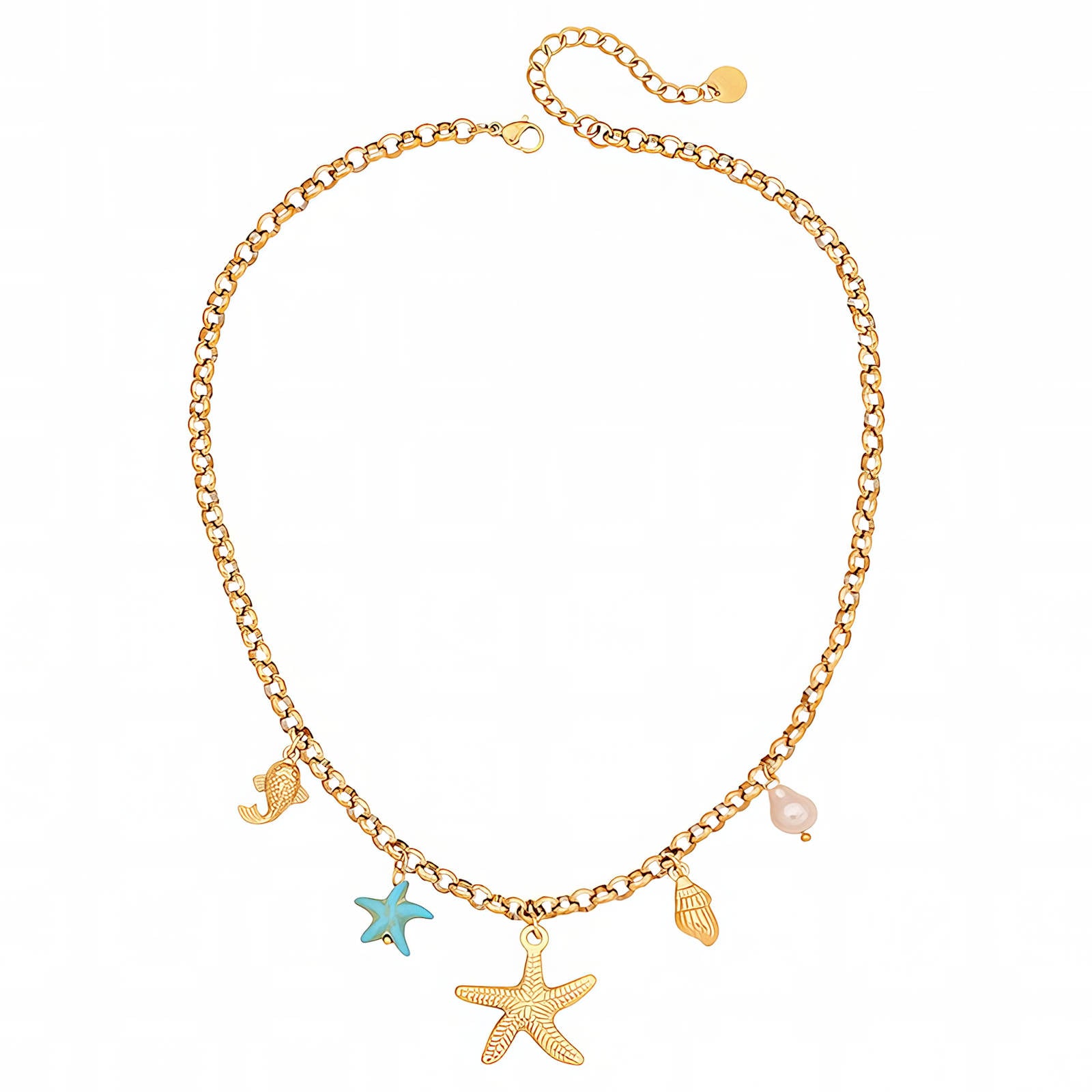 Glozzo Starfishes Necklace