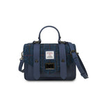 The Leather Medium Satchel - Islander Check