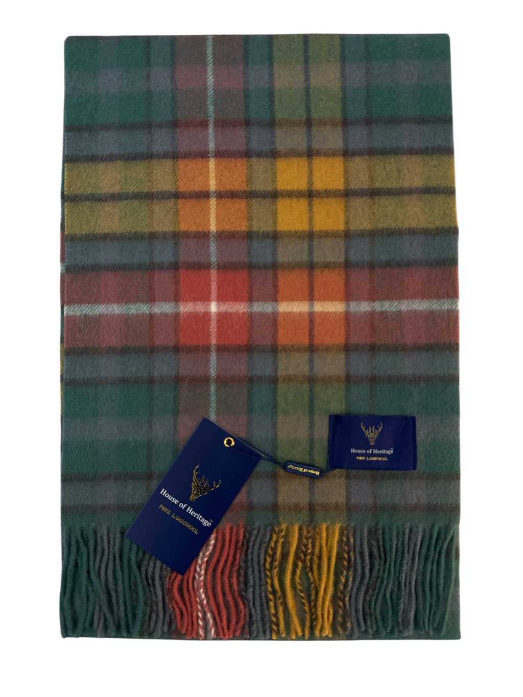 Buchanan Clan Tartan - 100% Lambswool Scarf