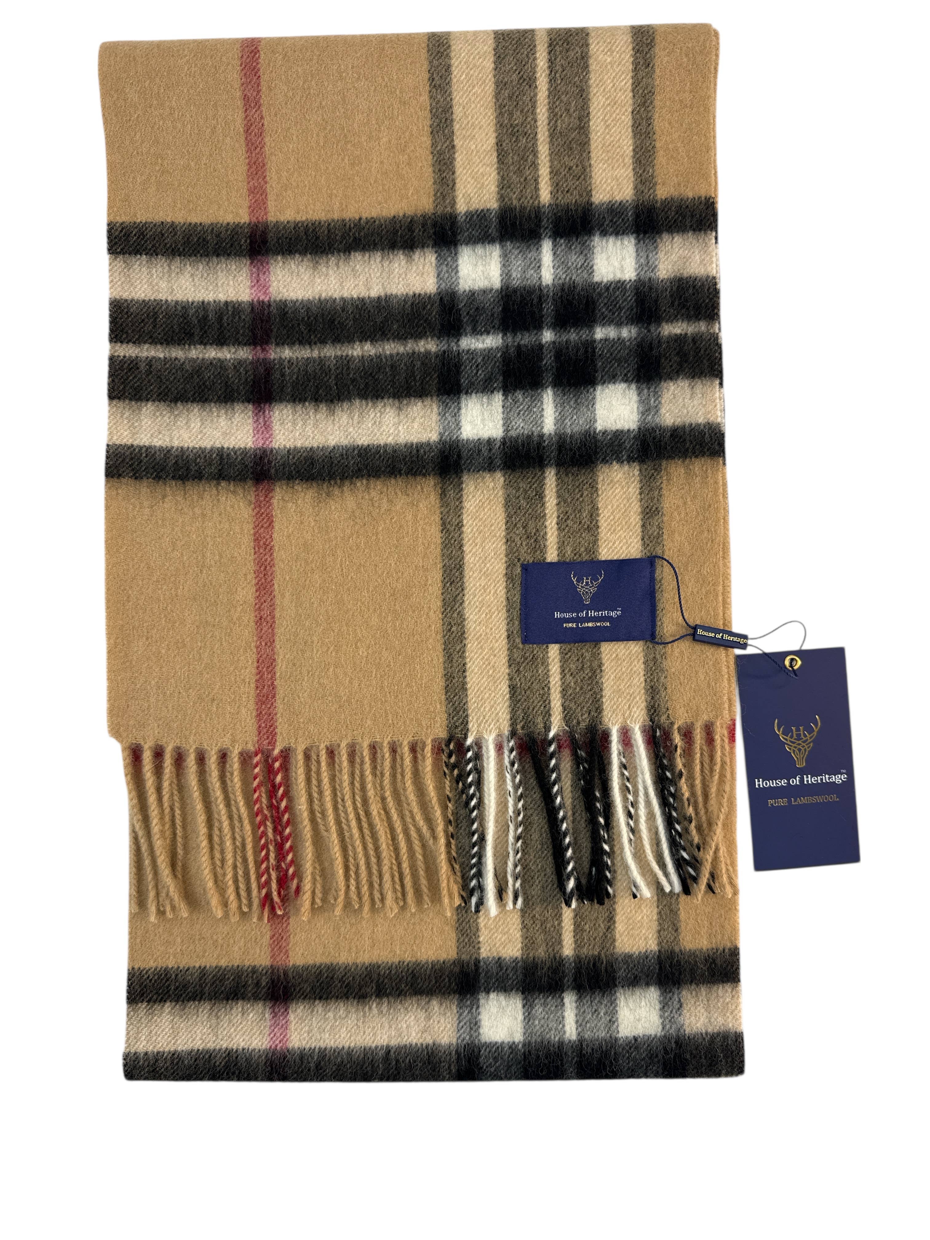 'Scotty' Thompson Clan Tartan - 100% Lambswool Scarf