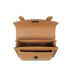 The Leather Medium Satchel - Islander Check