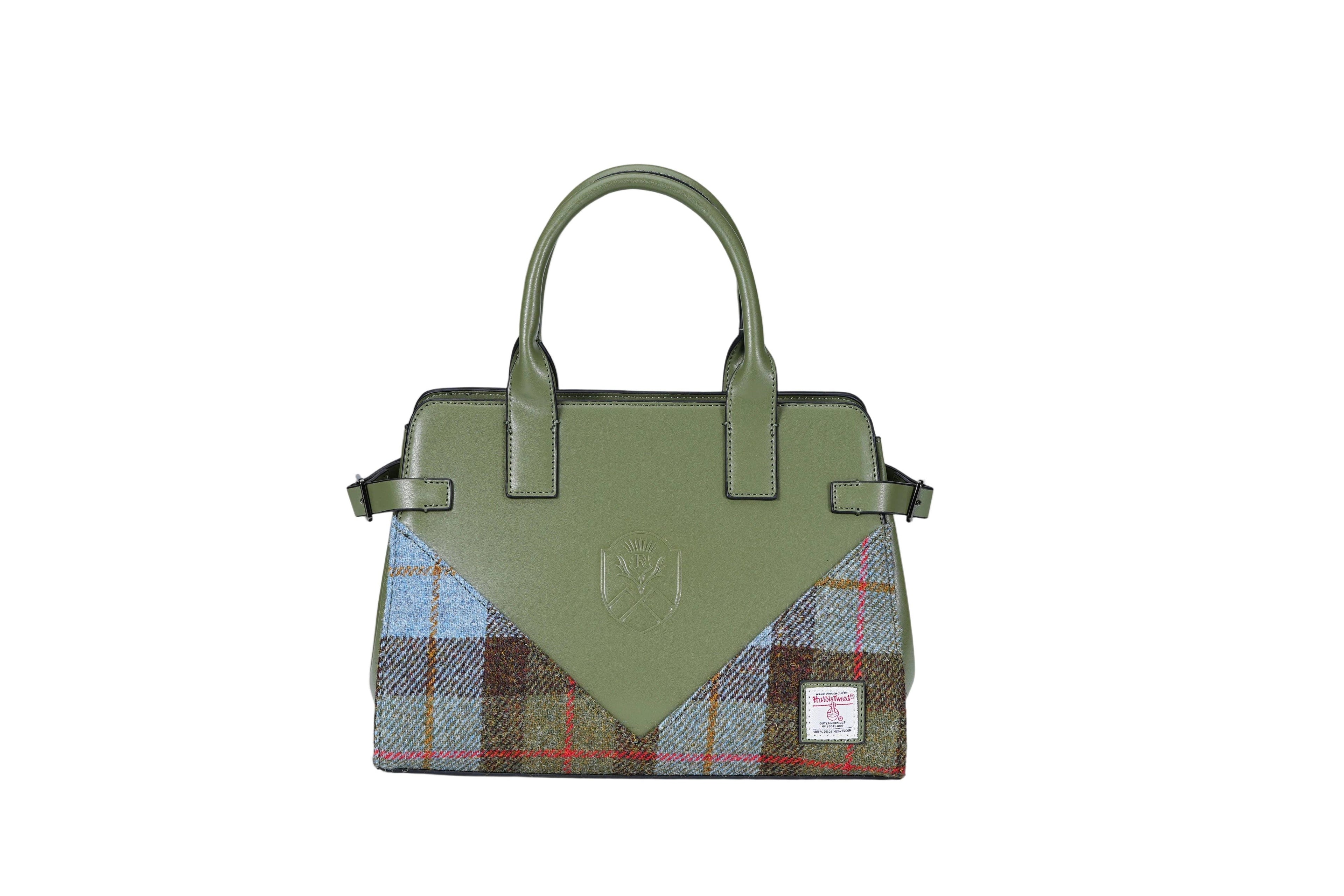 Harris Tweed Medium Satchel Grap Bag