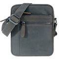 Leather Box Bag - Brown by Cenzoni Fashions