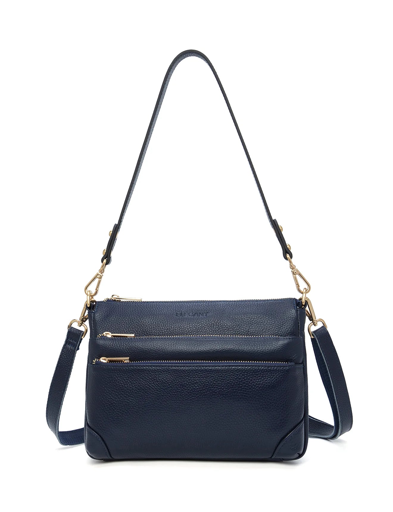 Serenade Leather Faith Leather Cross Body Bag leather handbag in Dij