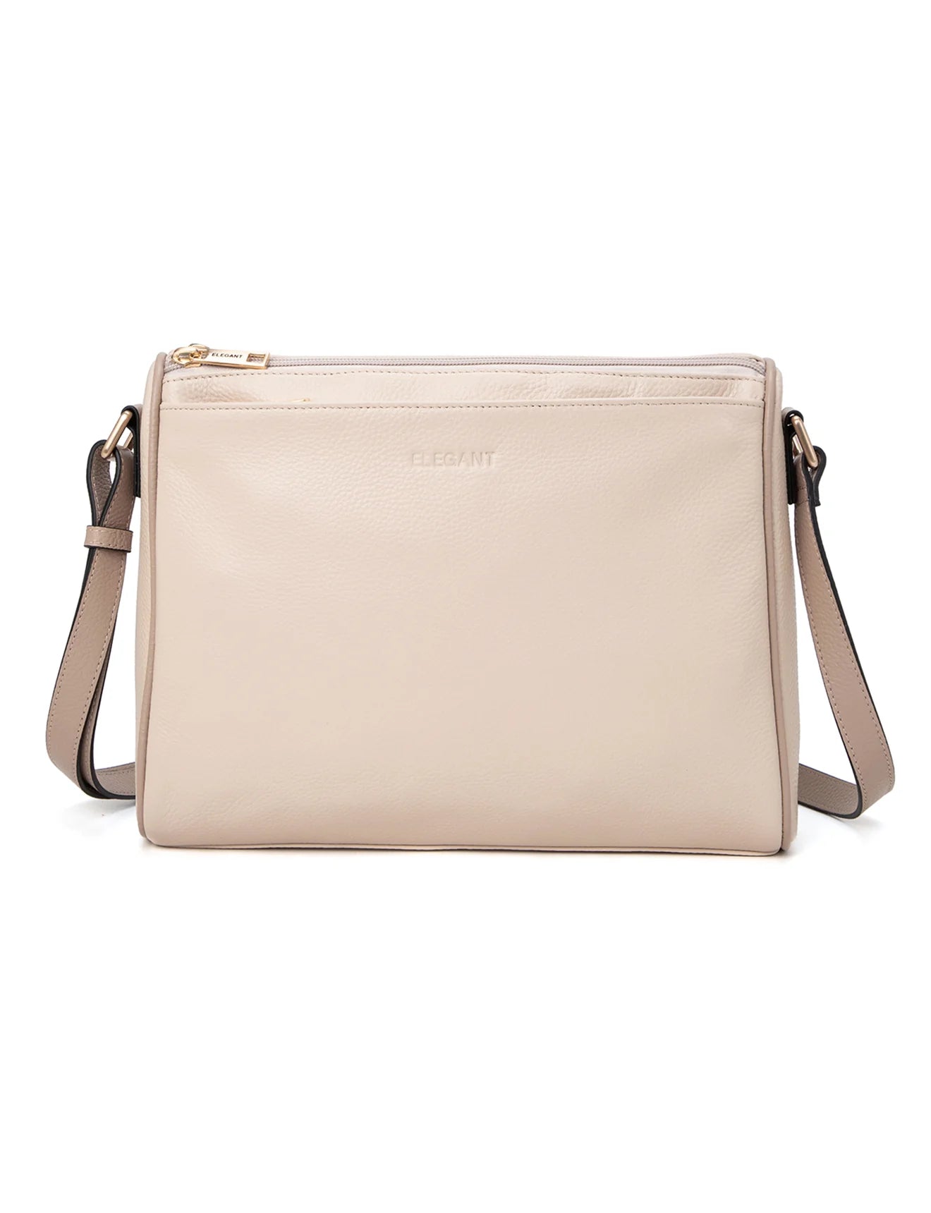 Serenade Leather Katrina Multi Compartment Leather Xbody Bag leather handbag