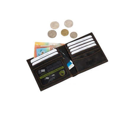 GW2155 Brown Leather Wallet