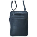 Hunter Leather Crossbody Bag - Black