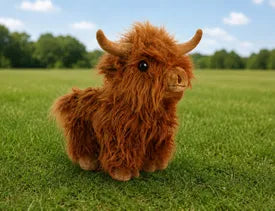 Highland Cow Plush Toy - Bruce 25cm