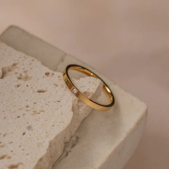 Imogen Zirconia Ring ladies jewellery by Miix Maash