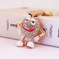 Colourful M&M character keyring