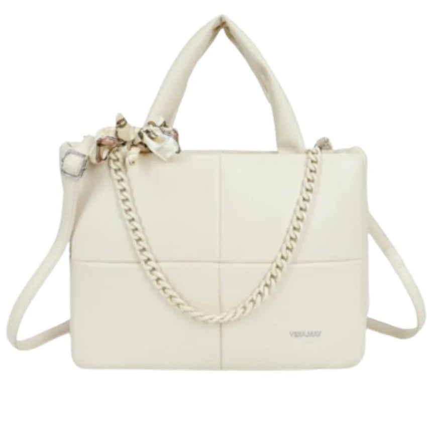 Vera May Oxley vegan handbag by Vera May in Taupe