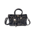 Vera May Sparks Leather Handbag vegan handbag by Vera May in Black