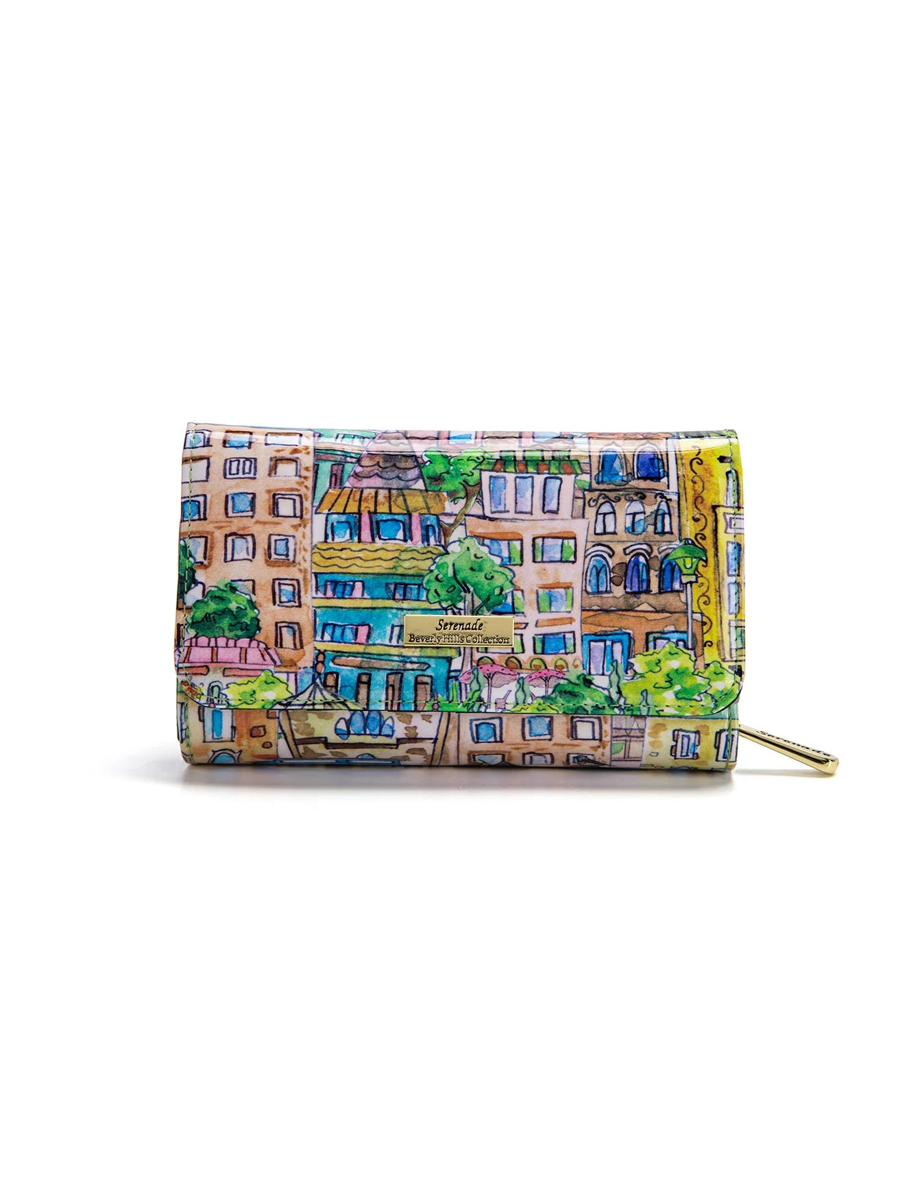 Palermo Med Leather RFID Wallet by Serenade Leather