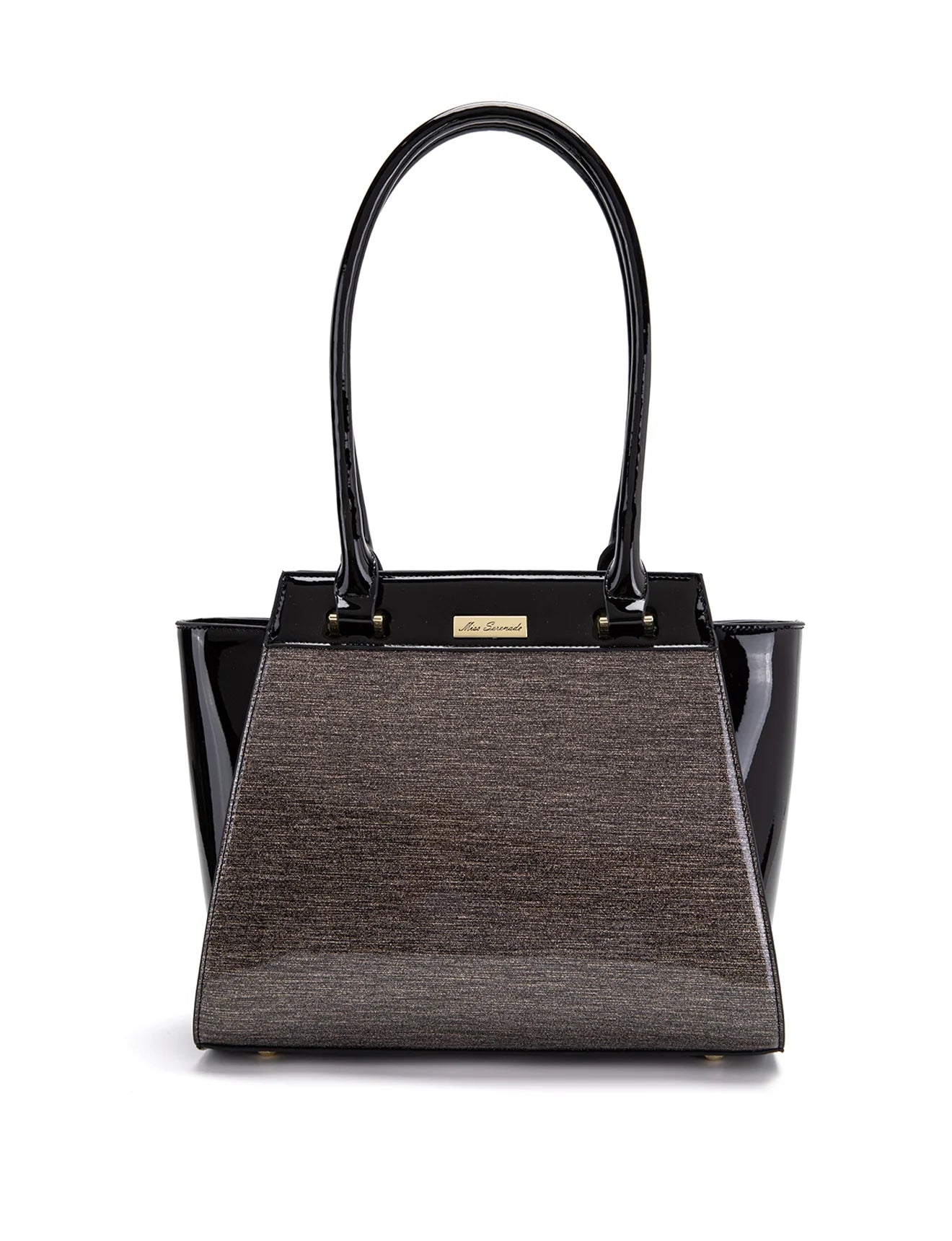 Serenade Leather Shimmer Vegan Patent Bag leather handbag