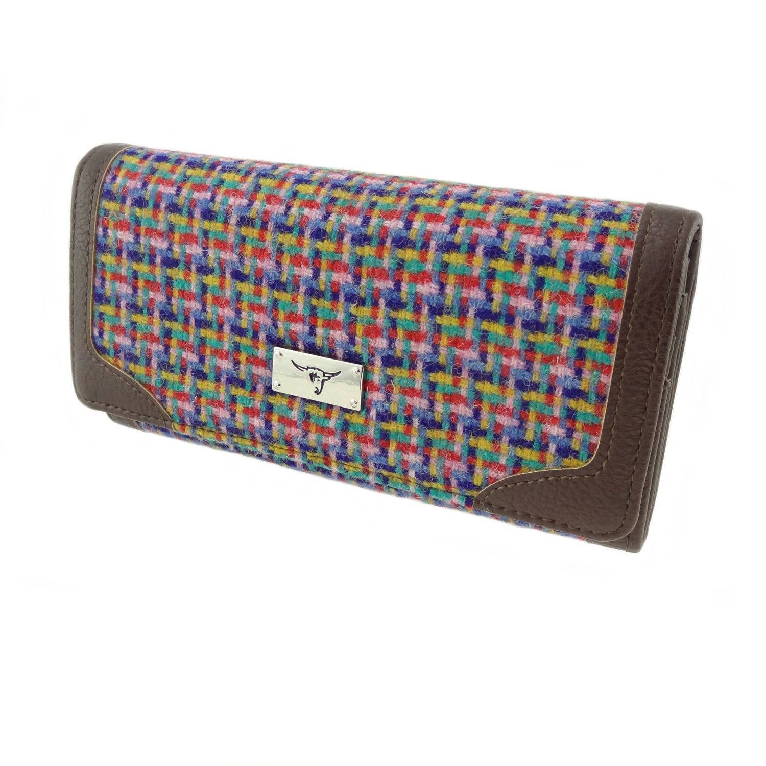 Glen Appin Harris Tweed 'Bute' Long Purse