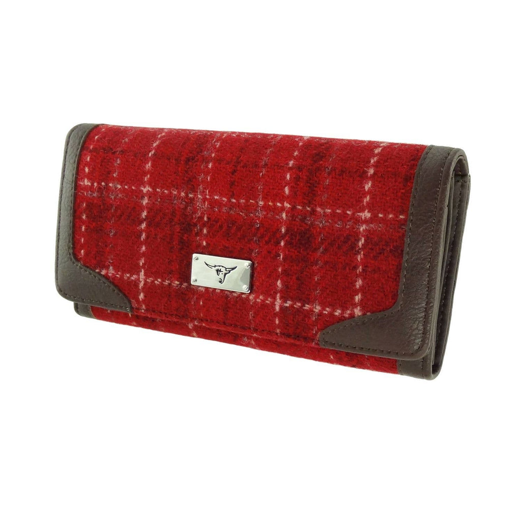 Glen Appin Harris Tweed 'Bute' Long Purse