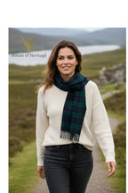 The Black Watch Exploded Tartan - 100% Lambswool Scarf